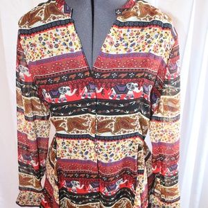 Women's Long Sleeve Blouse